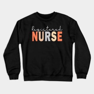 RN Registered Nurse Crewneck Sweatshirt